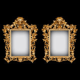 PAIR OF 19TH C. FLORENTINE MIRRORS - REF No. 6022