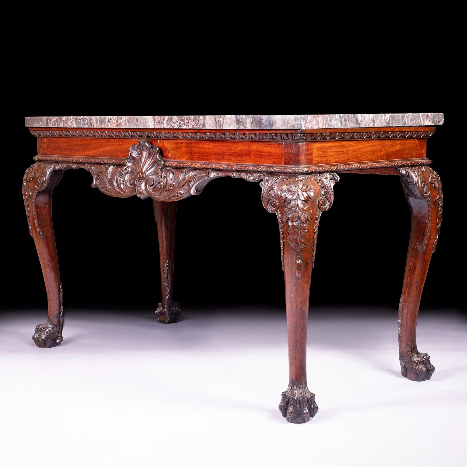 19TH CENTURY IRISH CONSOLE TABLE - REF No.5014