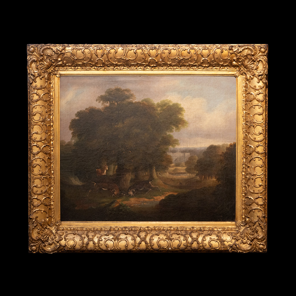 PAIR ENGLISH LANDSCAPE PAINTINGS - REF No. 2030 PAIR ENGLISH LANDSCAPE PAINTINGS - REF No. 2030