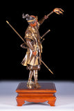 JAPANESE BRONZE SCULPTURE SIGNED YOSHIMITSU  - REF No. 1071