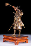JAPANESE BRONZE SCULPTURE SIGNED YOSHIMITSU  - REF No. 1071