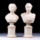 PAIR OF 19TH CENTURY PARAIN BUSTS BY COPELAND - REF No.185