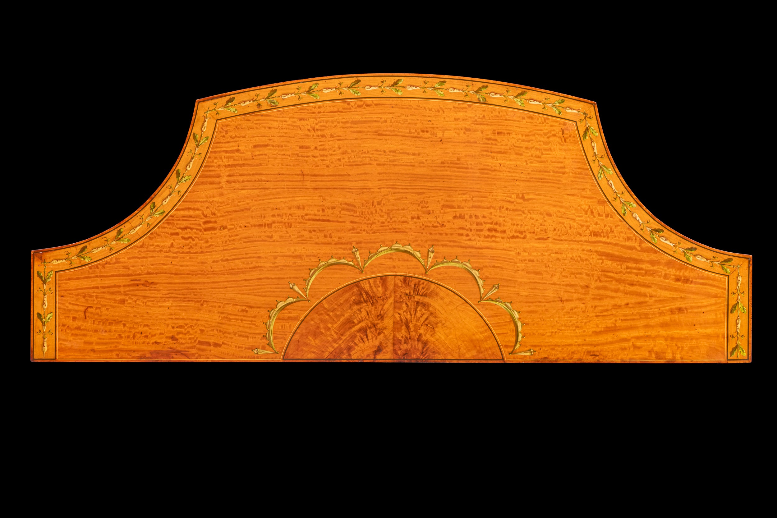 ENGLISH SATINWOOD SIDE CABINET BY MAPLE & CO - REF No. 4081
