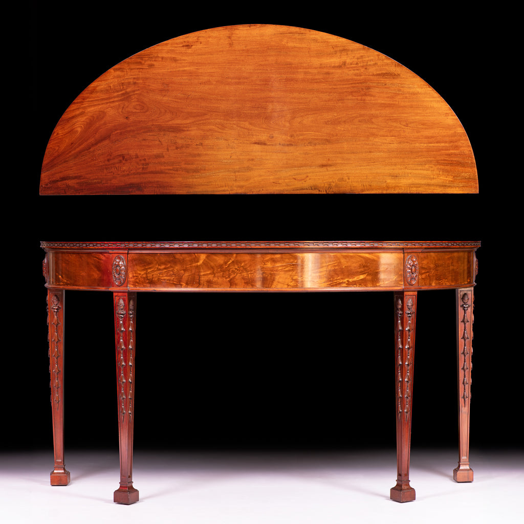 CONSOLE TABLE ATTRIBUTED TO J. HICKS DUBLIN - REF No. 5011 CONSOLE TABLE ATTRIBUTED TO J. HICKS DUBLIN - REF No. 5011