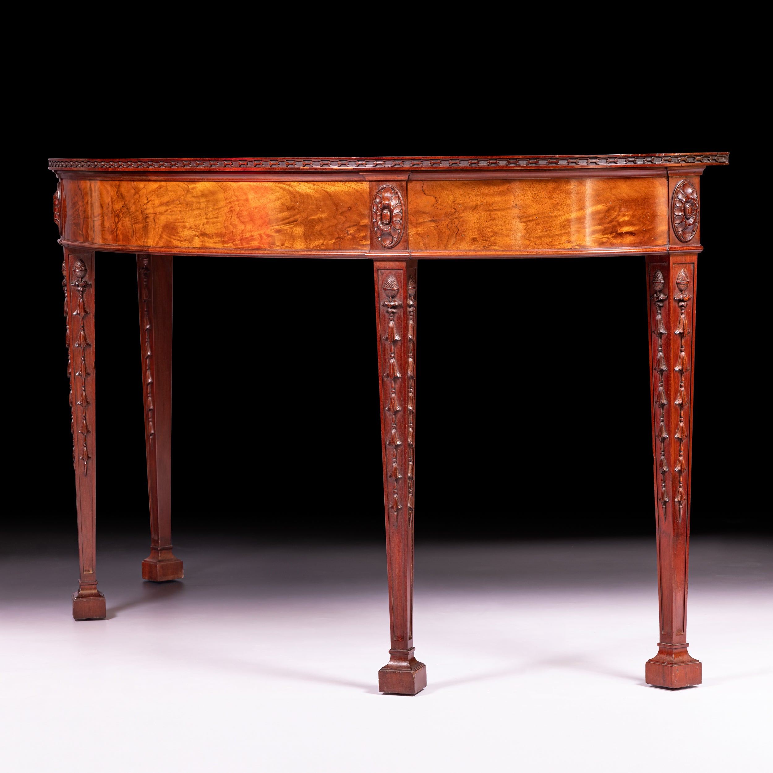 CONSOLE TABLE ATTRIBUTED TO J. HICKS DUBLIN - REF No. 5011