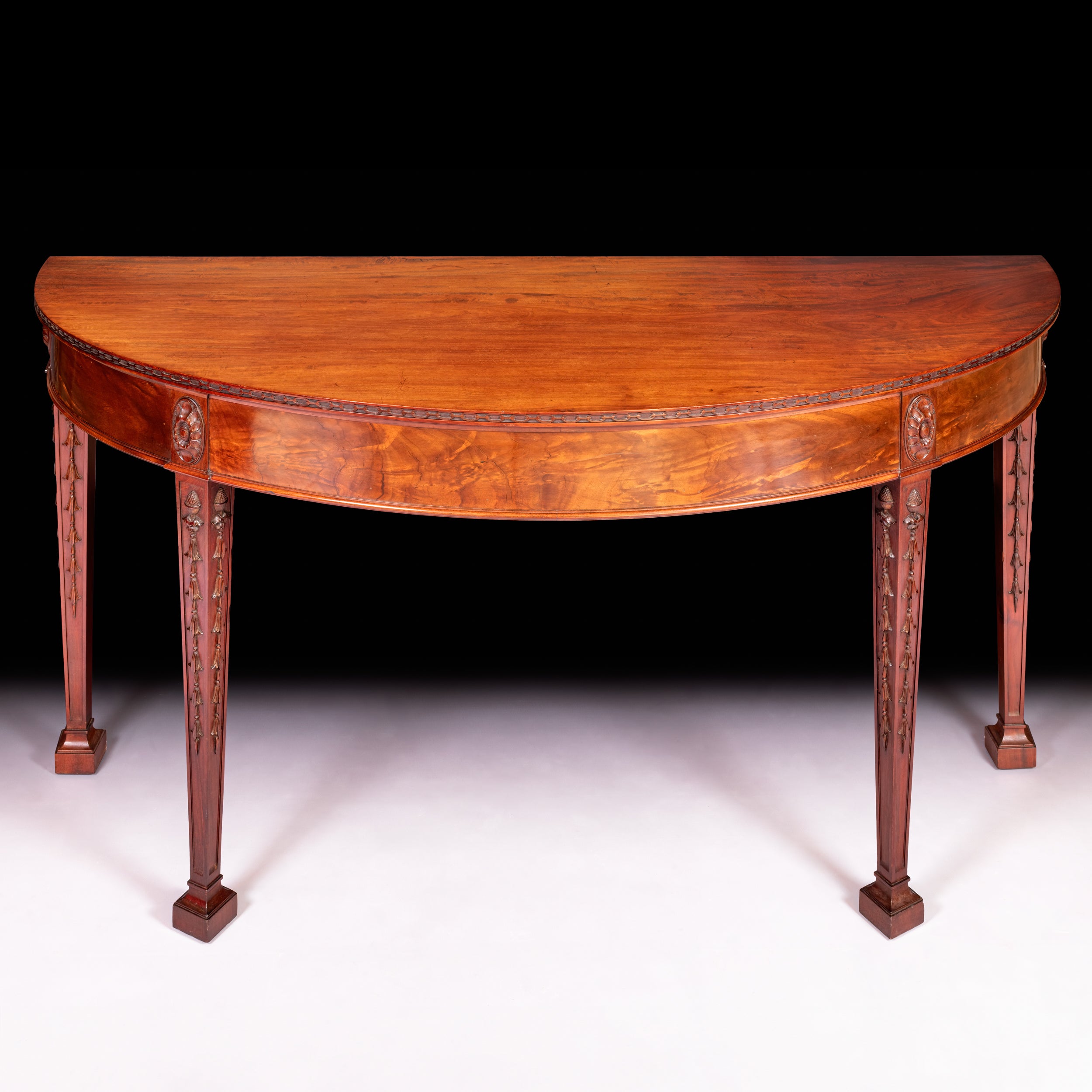 CONSOLE TABLE ATTRIBUTED TO J. HICKS DUBLIN - REF No. 5011