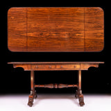 REGENCY SOFA TABLE ATTRIBUTED TO GILLINGTONS DUBLIN - REF No. 7001