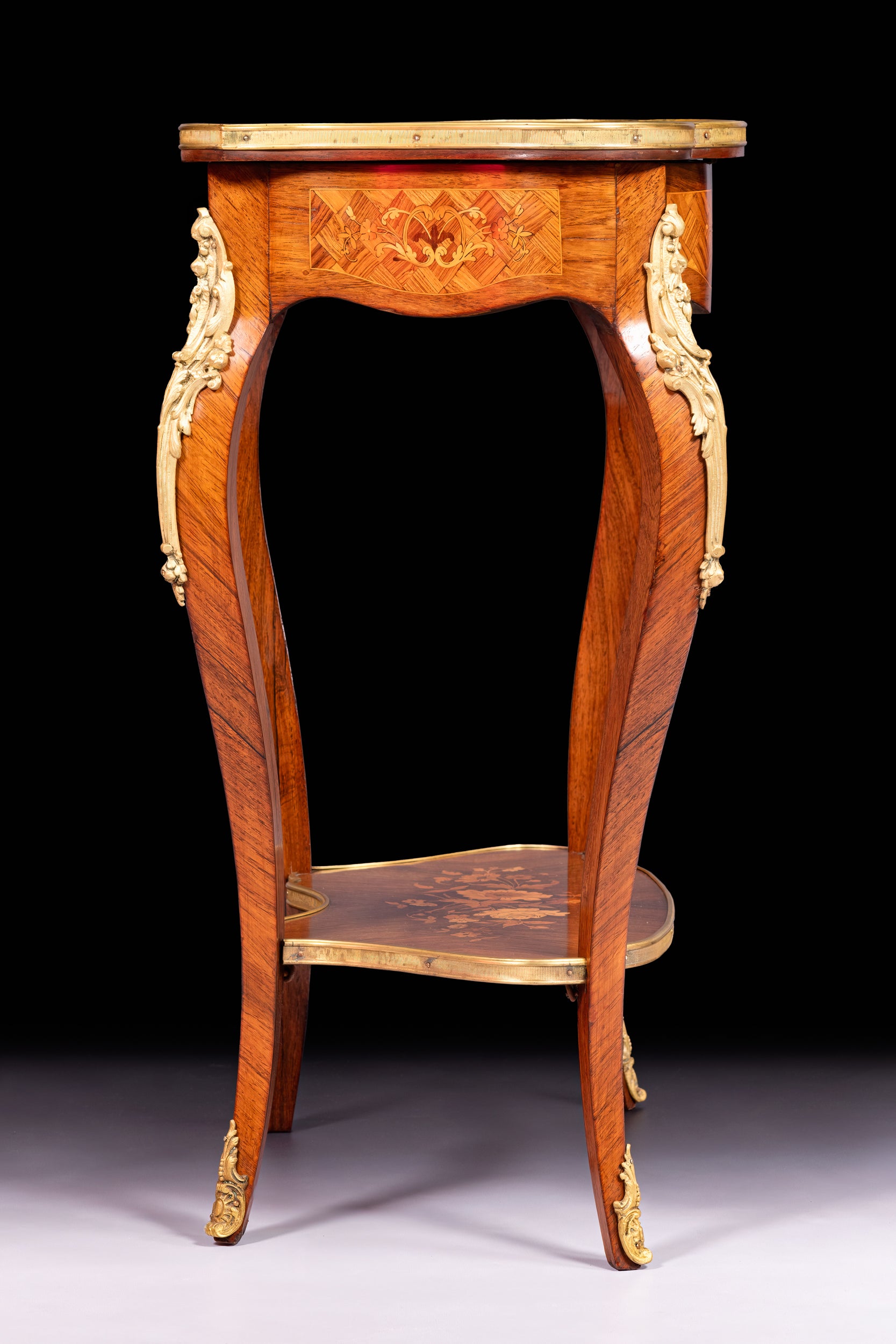 FRENCH KINGWOOD BIJOUTERIE TABLE - REF No. 9069