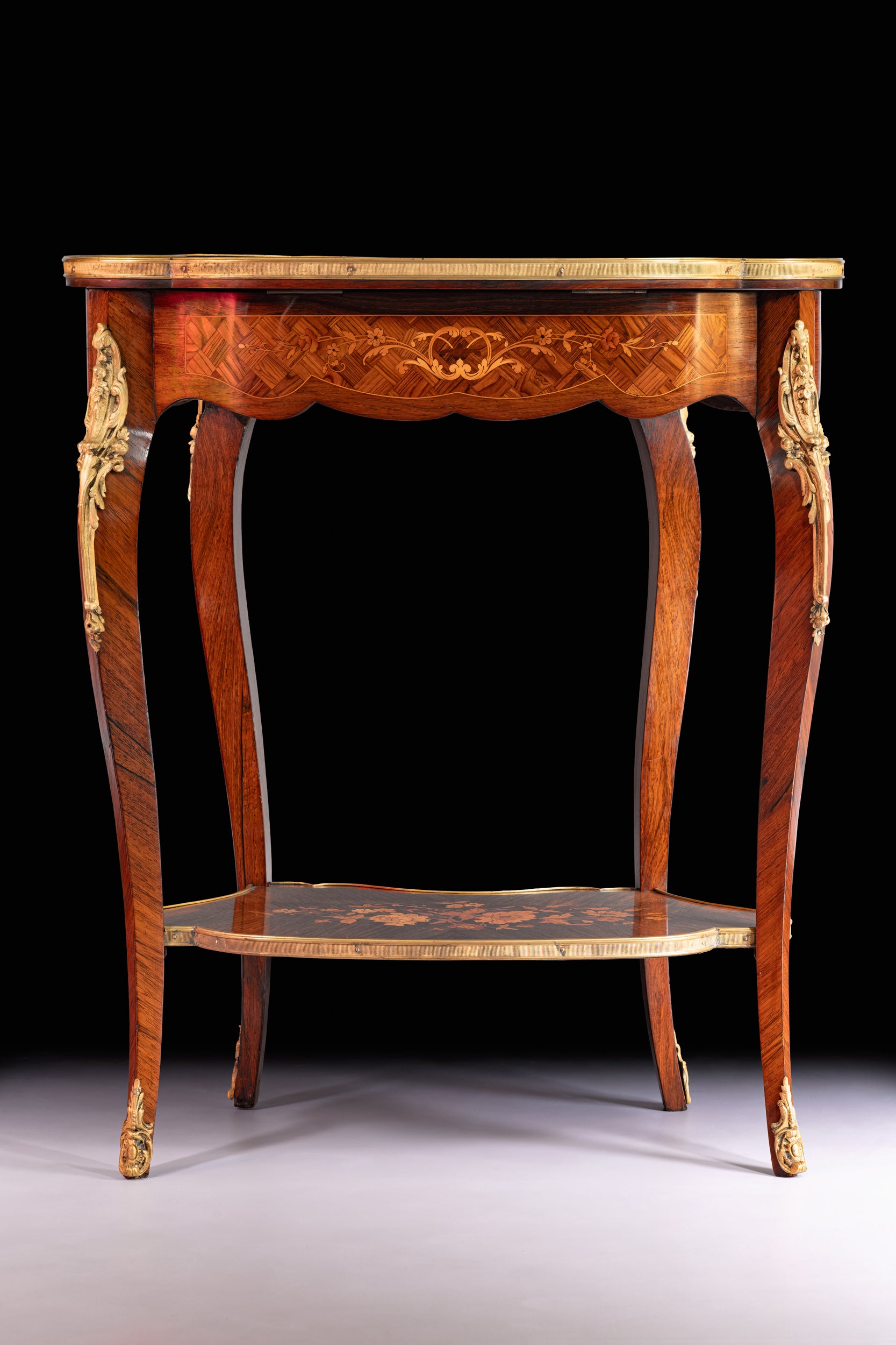 FRENCH KINGWOOD BIJOUTERIE TABLE - REF No. 9069