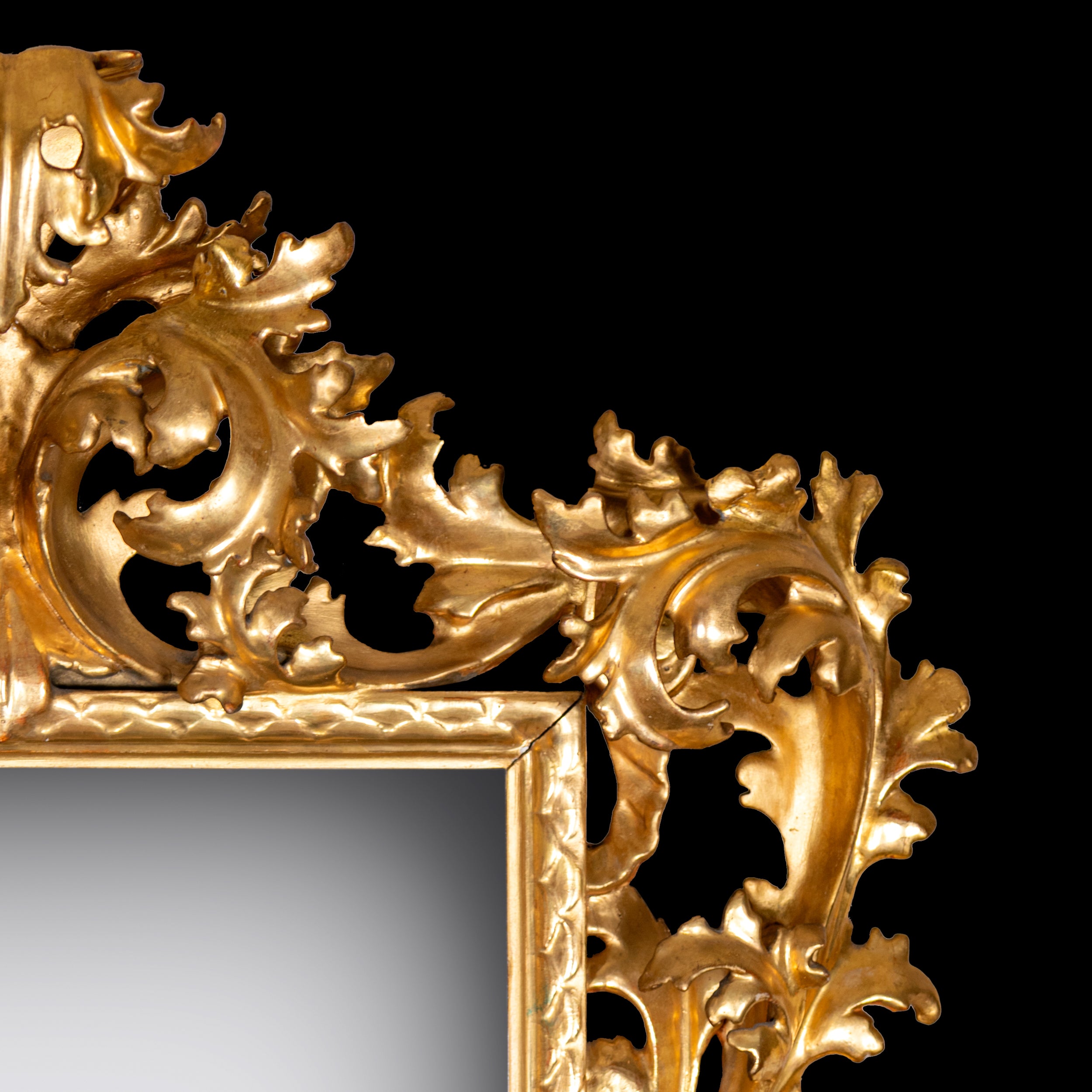 PAIR OF 19TH C. FLORENTINE MIRRORS - REF No. 6022