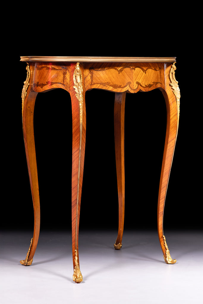 19TH CENTURY KIDNEY SHAPED TABLE - REF No. 9066 19TH CENTURY KIDNEY SHAPED TABLE - REF No. 9066