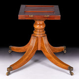 5 1/2 FOOT IRISH GEORGIAN CIRCULAR DINING ROOM TABLE -REF No. 7070