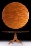 5 1/2 FOOT IRISH GEORGIAN CIRCULAR DINING ROOM TABLE -REF No. 7070