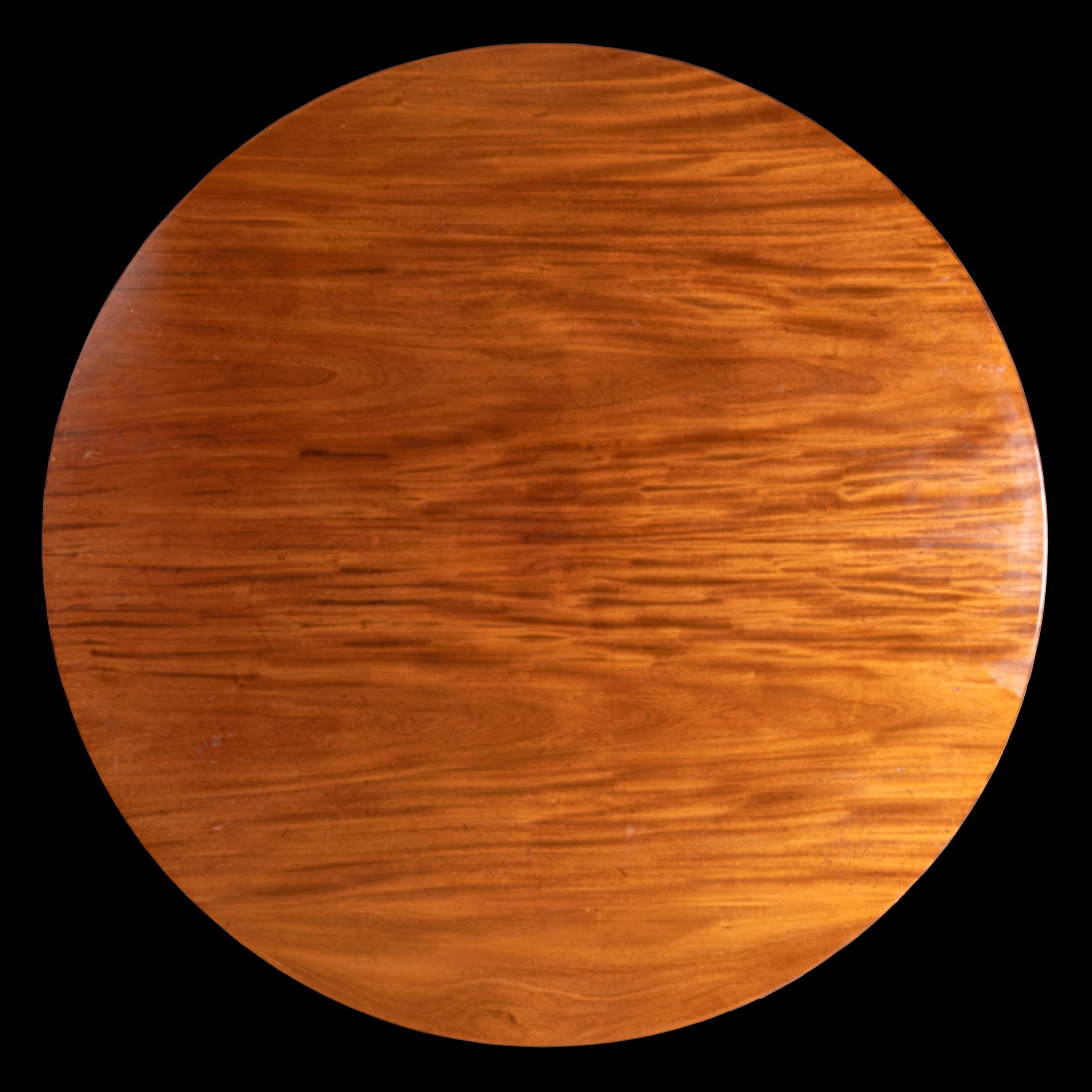 5 1/2 FOOT IRISH GEORGIAN CIRCULAR DINING ROOM TABLE -REF No. 7070