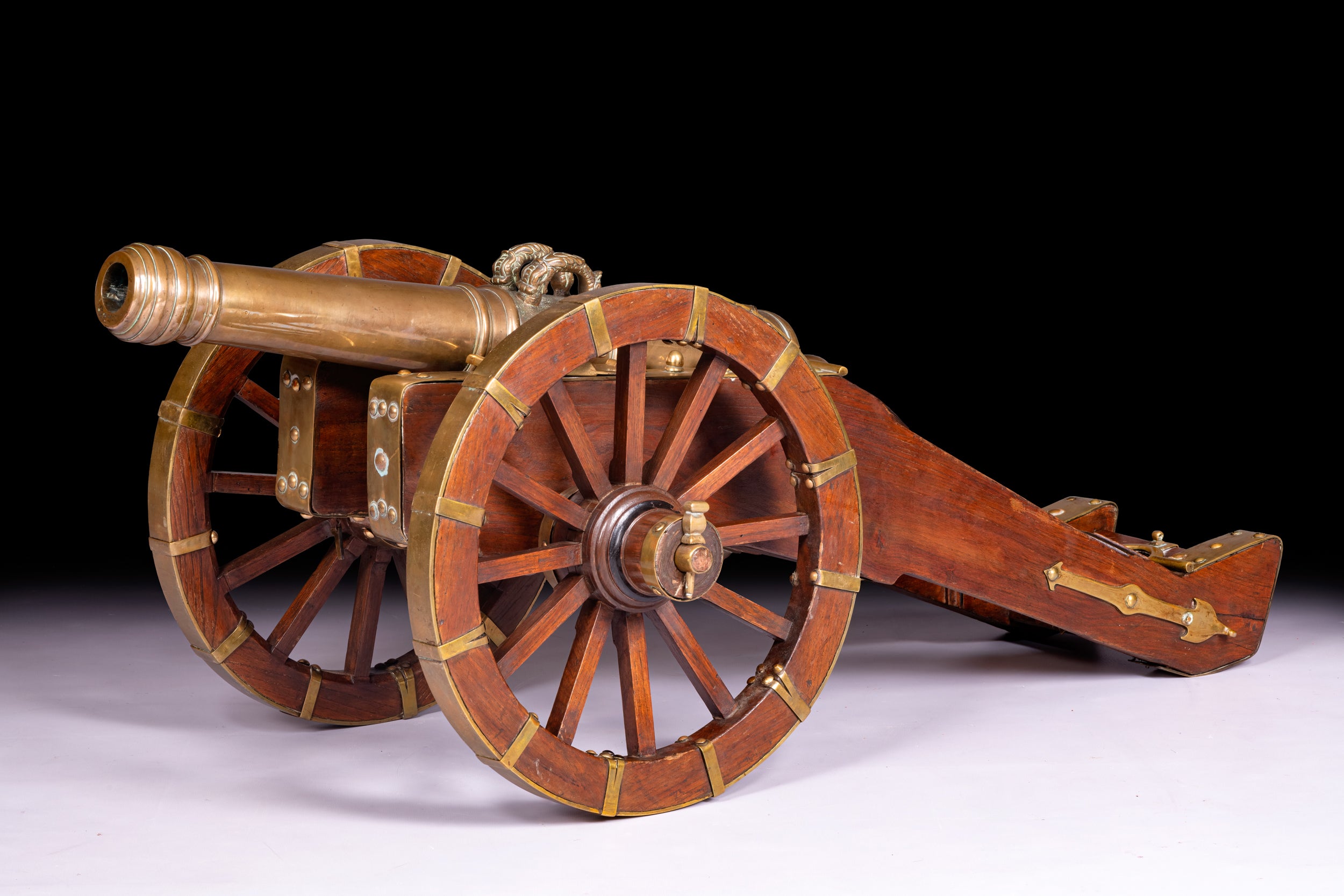PAIR OF 19TH CENTURY ARTILLARY SIGNAL CANNONS - REF No. 184