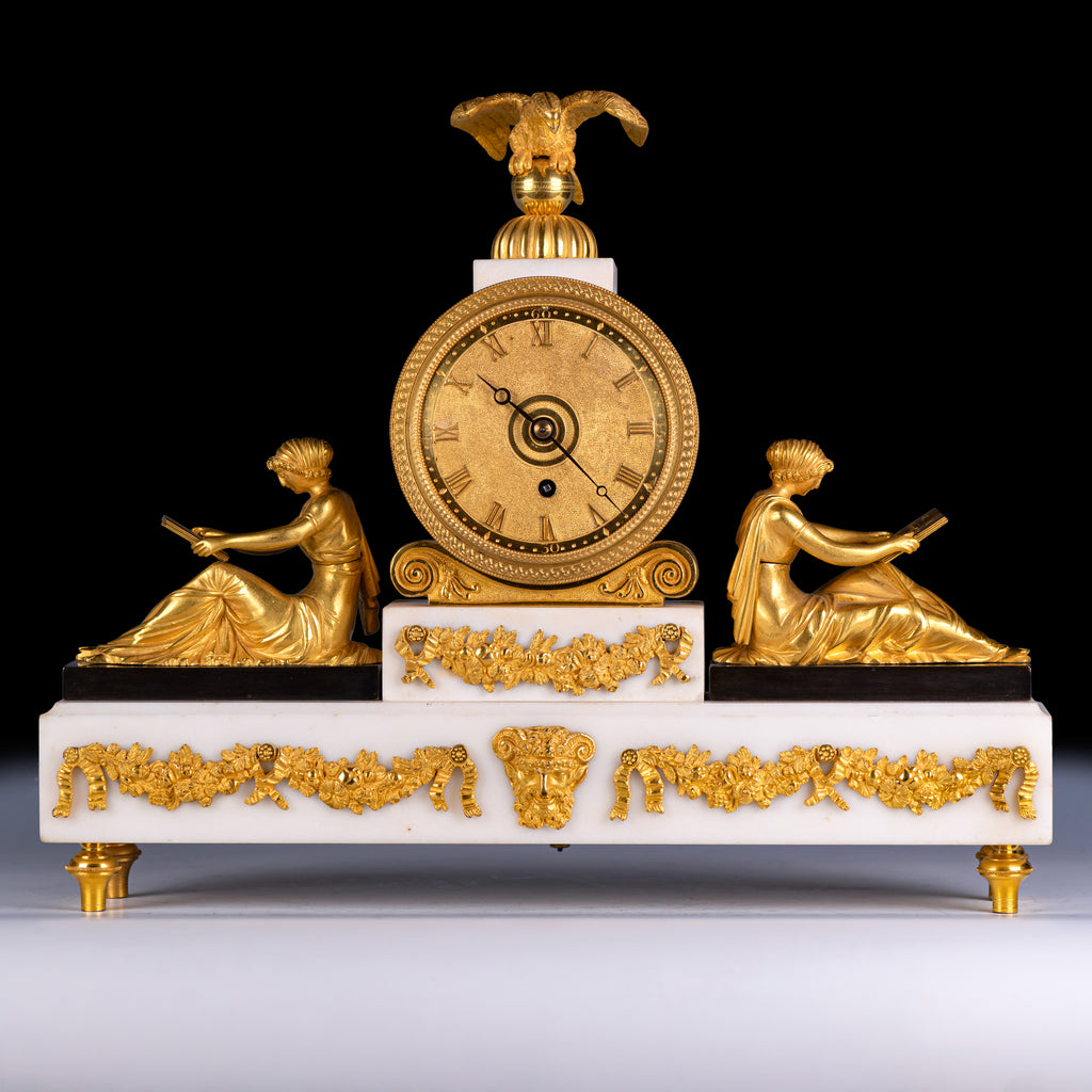 ENGLISH REGENCY TIMEPIECE - REF No. 137 ENGLISH REGENCY TIMEPIECE - REF No. 137