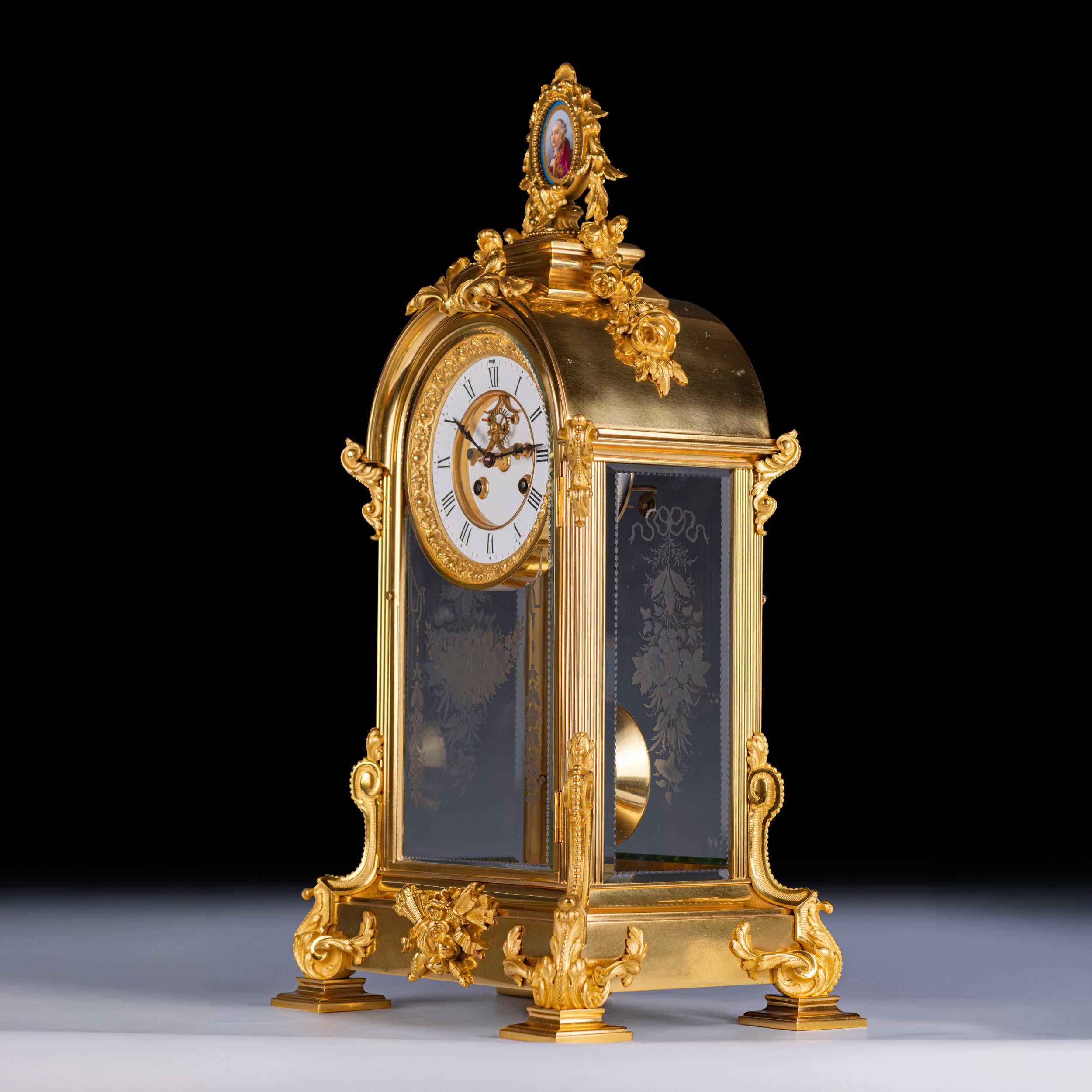 FRENCH 19TH CENTURY MANTLE CLOCK - REF No. 138