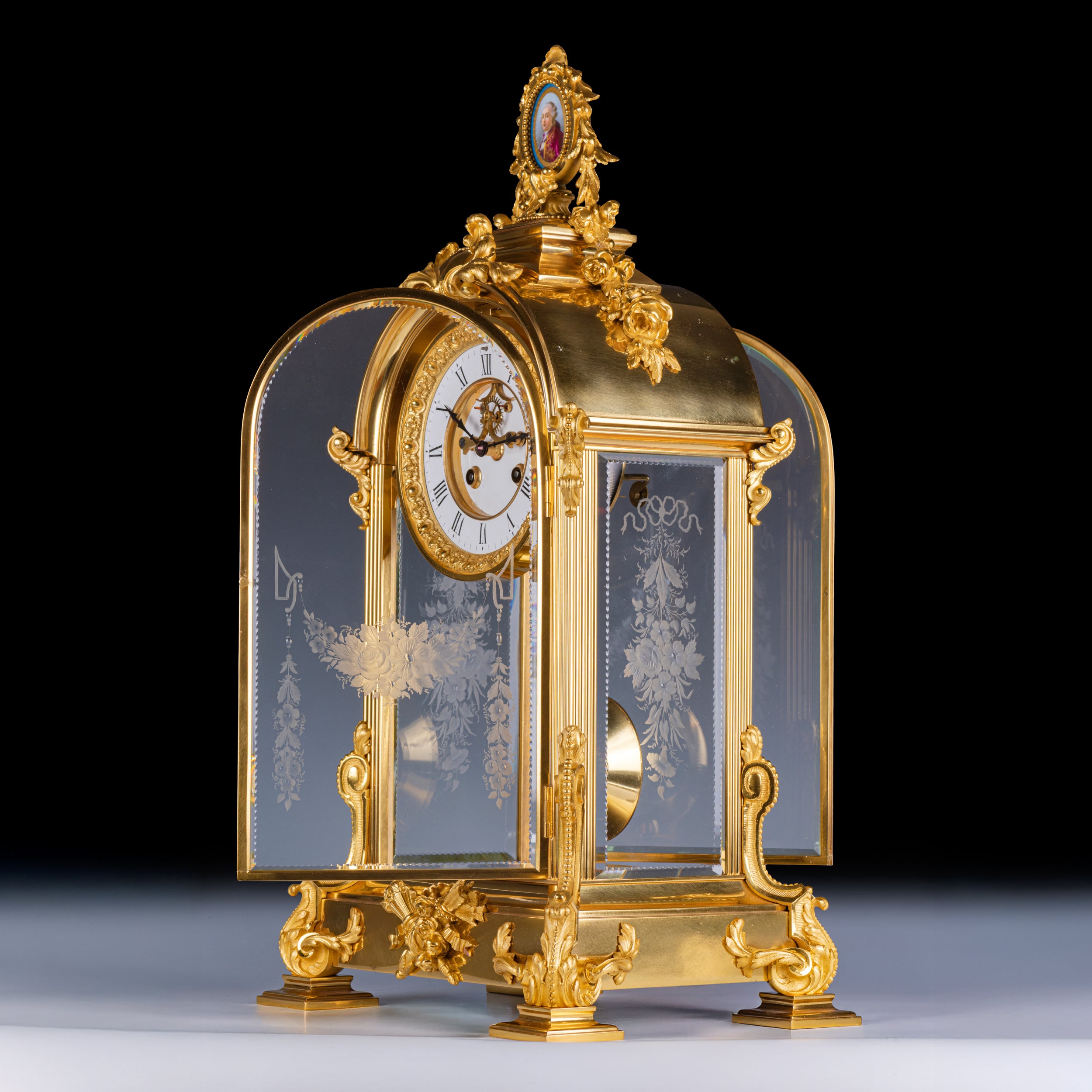FRENCH 19TH CENTURY MANTLE CLOCK - REF No. 138