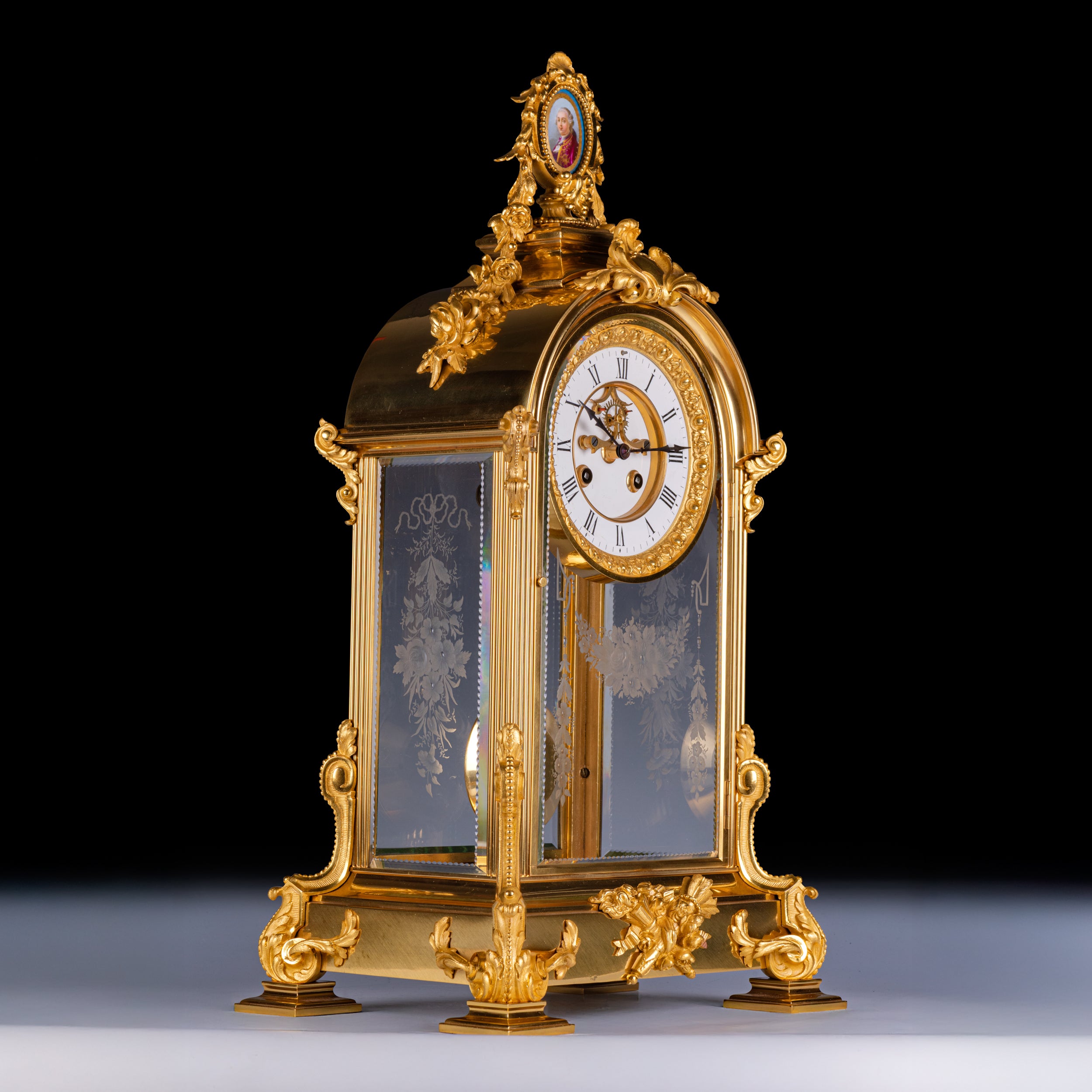 FRENCH 19TH CENTURY MANTLE CLOCK - REF No. 138