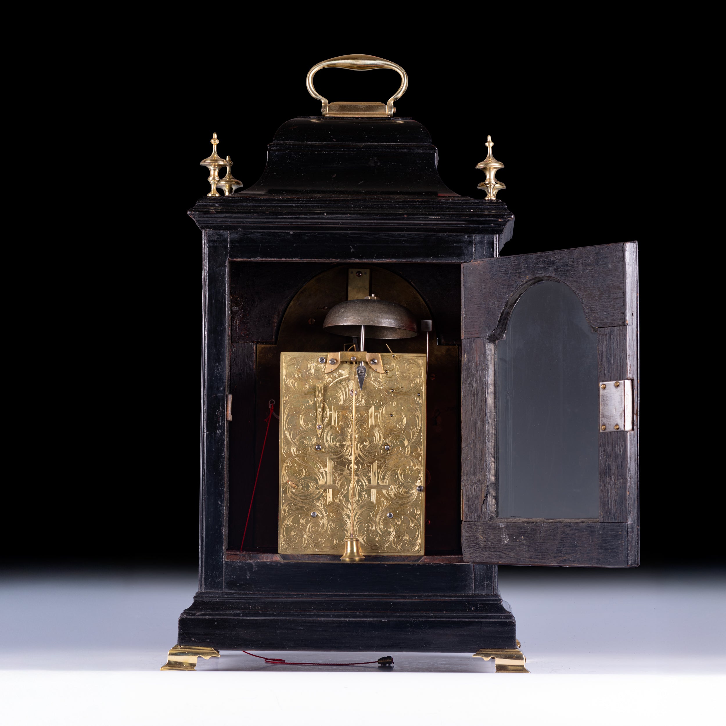 GEORGE III BRACKET CLOCK BY SAM TREGENT, LONDON. - REF No. 142