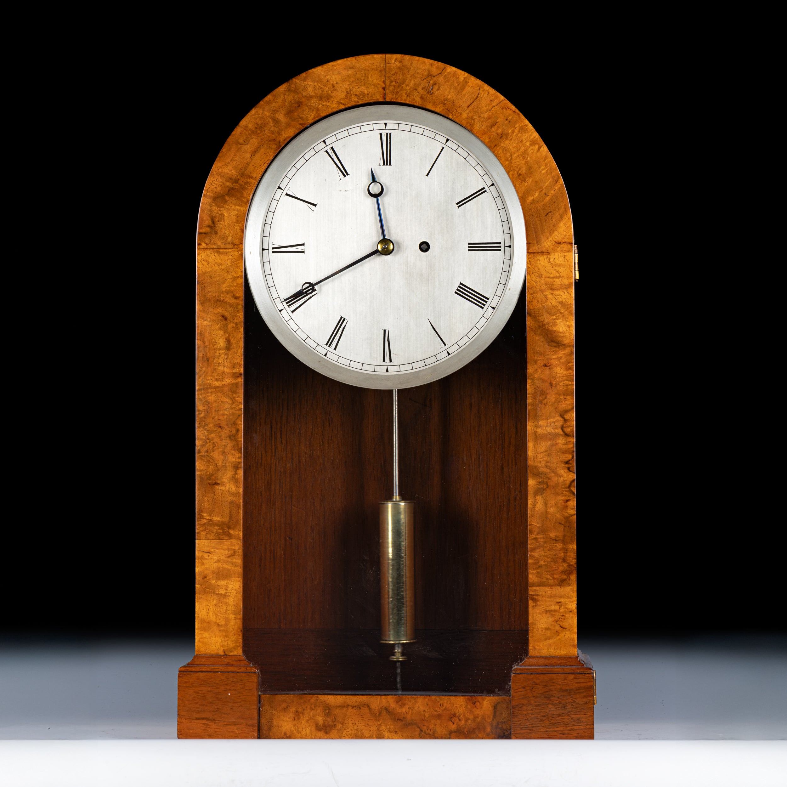 19TH CENTURY WALNUT CLOCK - REF No. 140