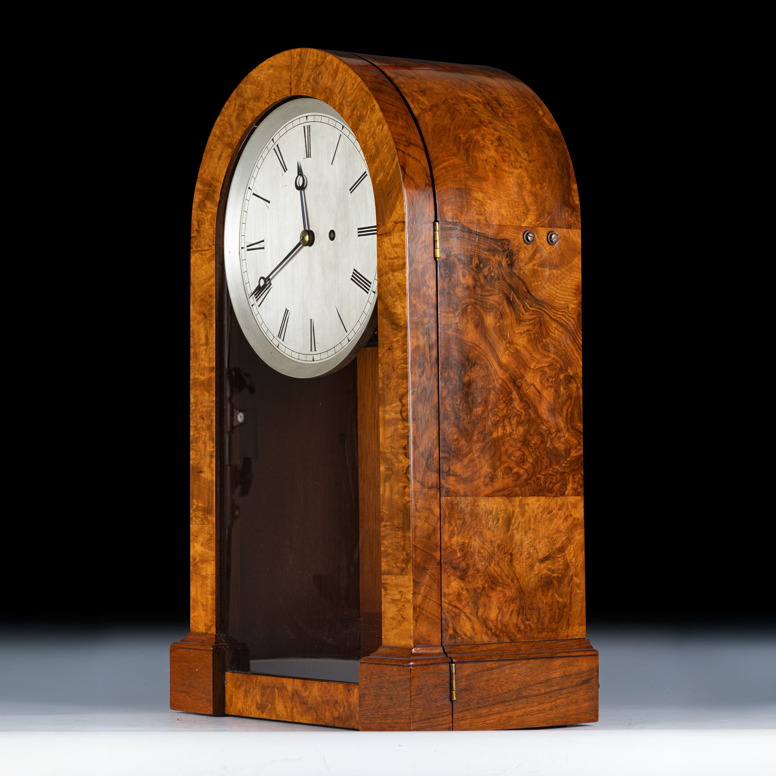 19TH CENTURY WALNUT CLOCK - REF No. 140