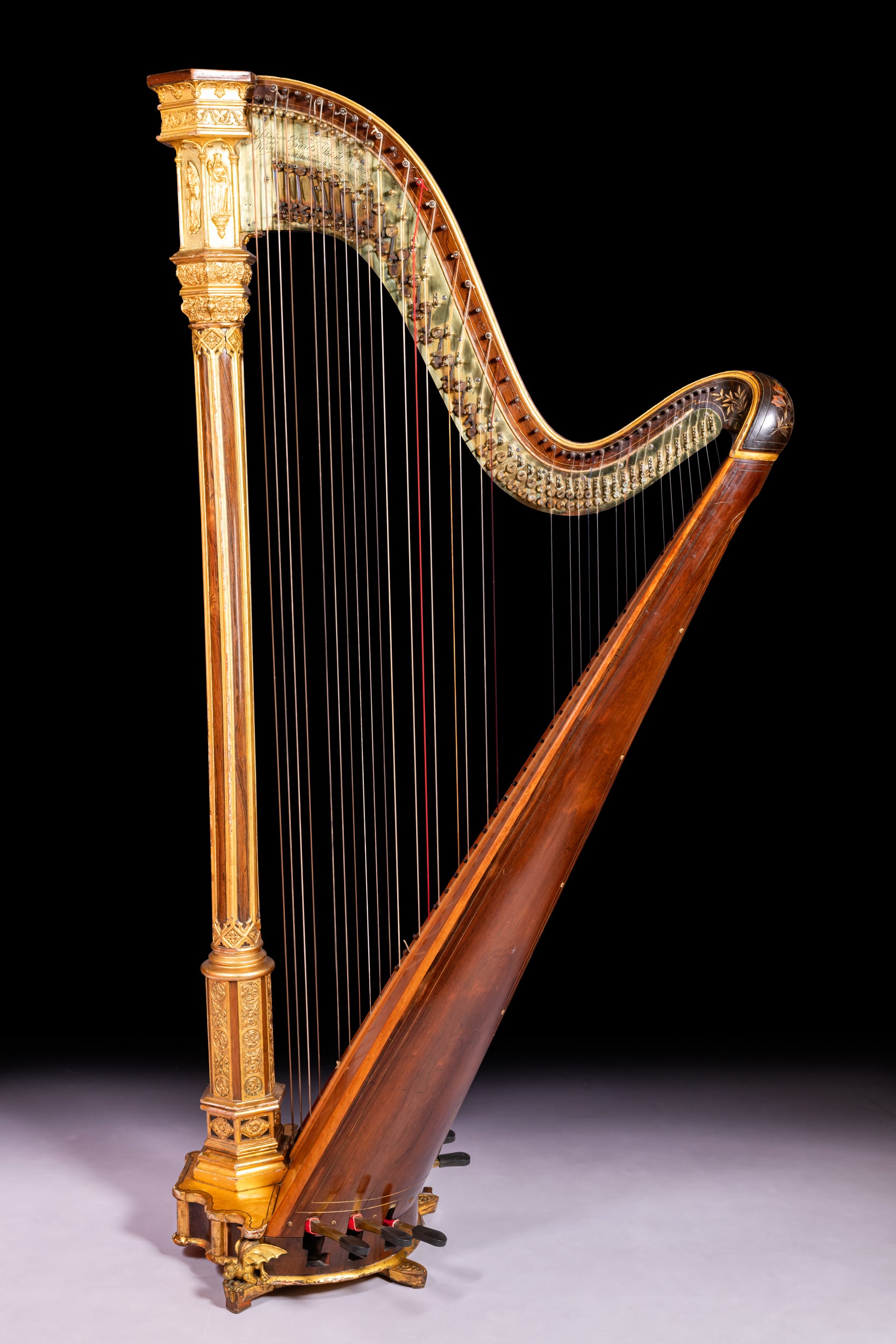 REGENCY HARP BY SEBASTIAN ERARD (1752-1831) - REF No. 185