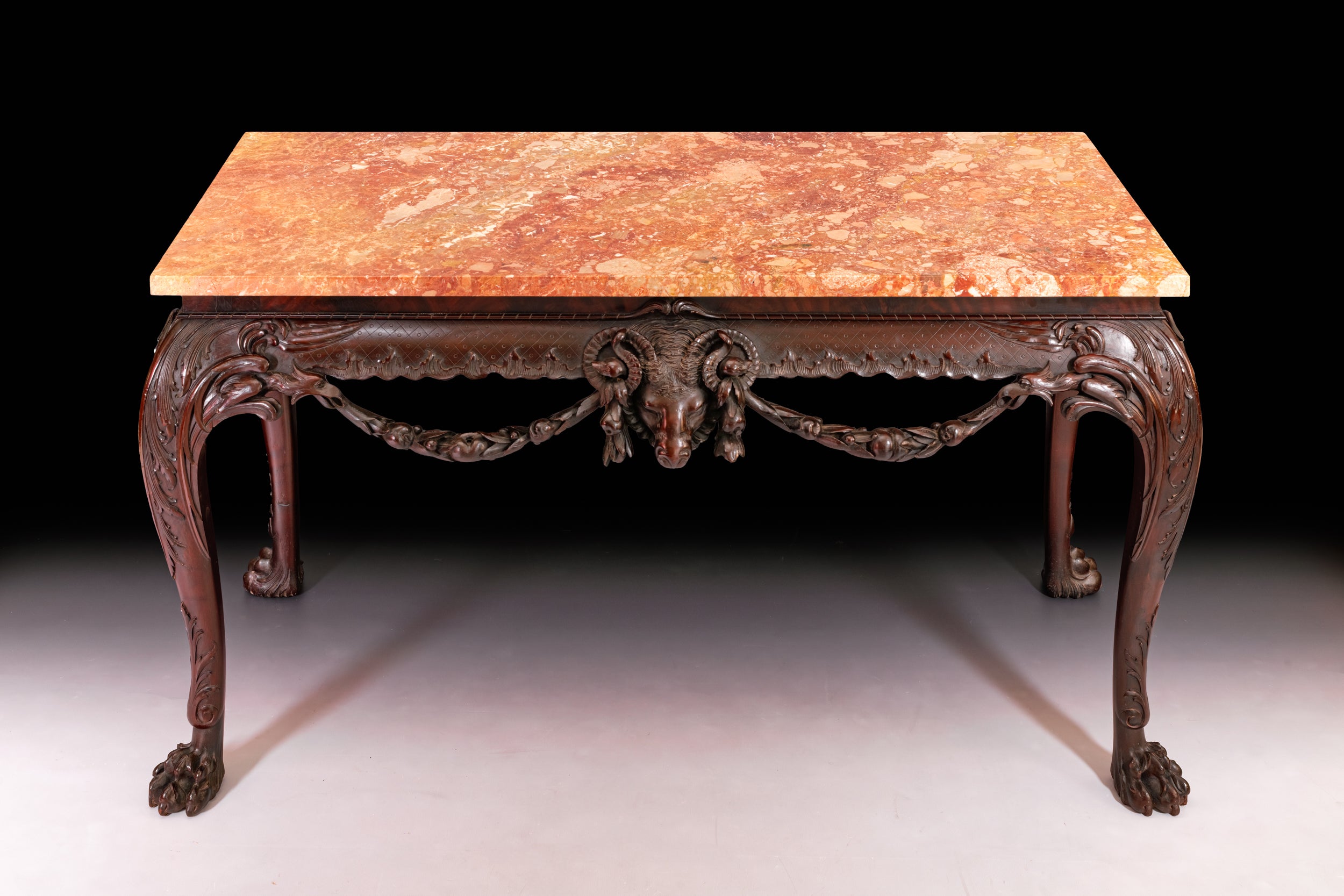 19TH CENTURY IRISH SIDE / CONSOLE TABLE - REF No. 5010
