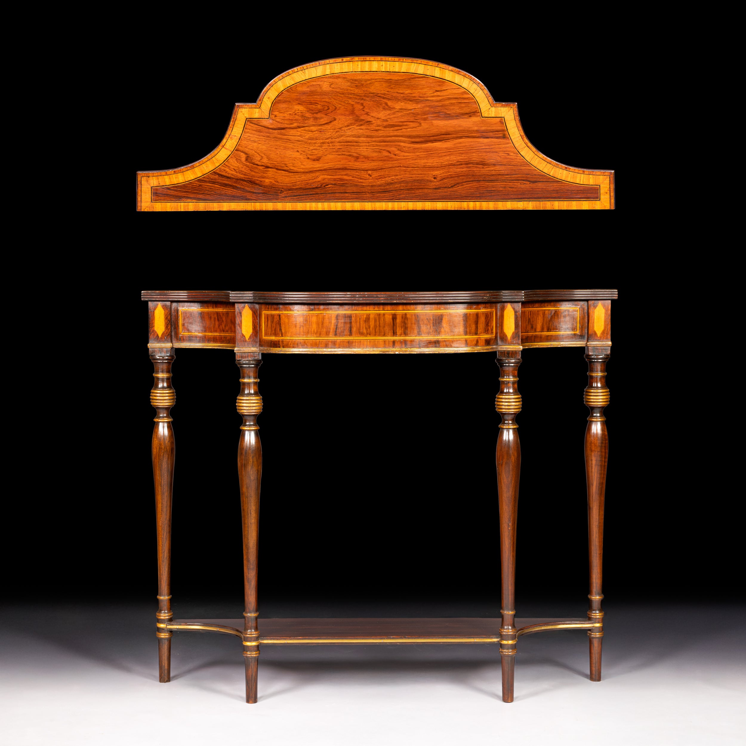 PAIR OF GEORGIAN CONSOLE TABLES - REF No. 5020