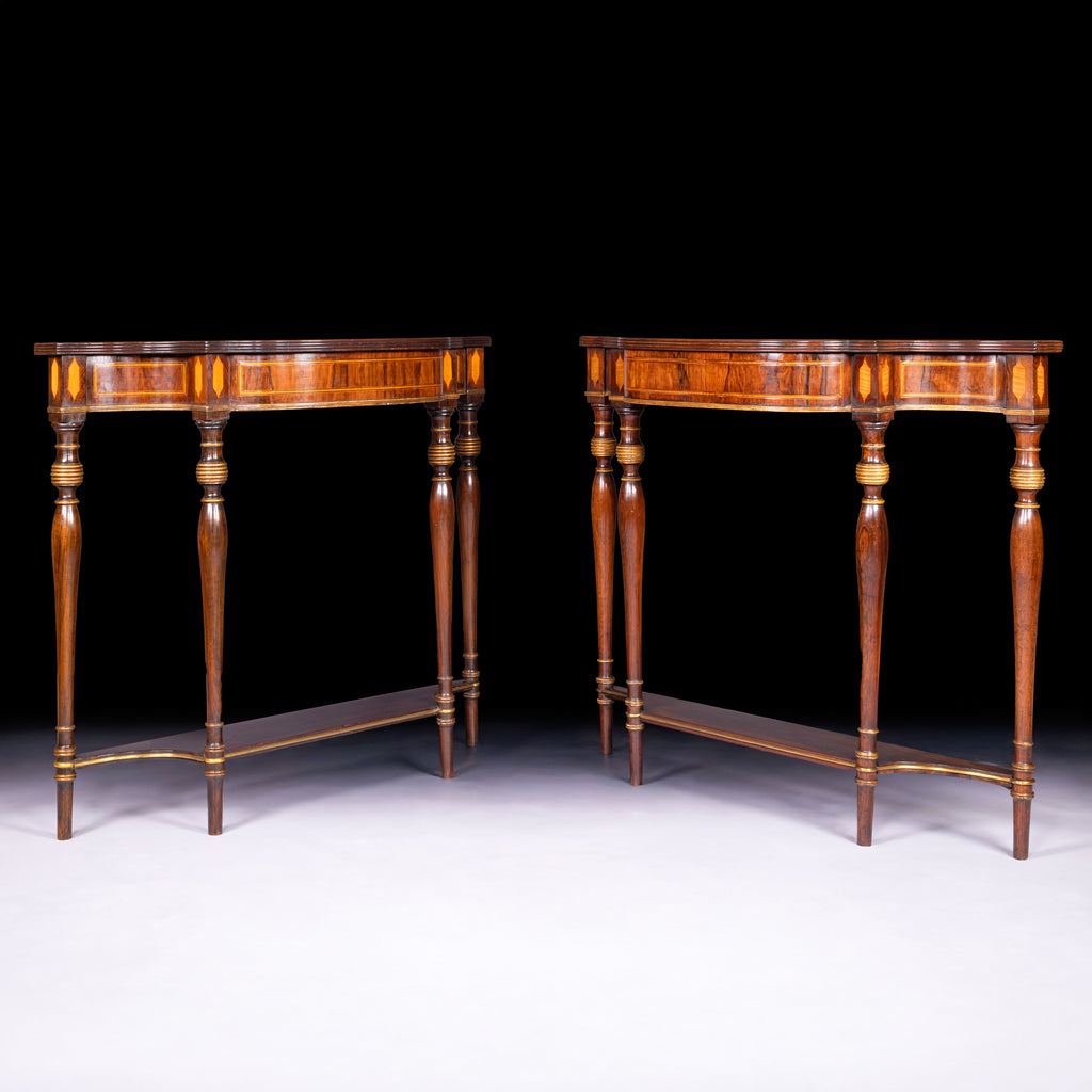 PAIR OF GEORGIAN CONSOLE TABLES - REF No. 5020 PAIR OF GEORGIAN CONSOLE TABLES - REF No. 5020
