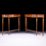 PAIR OF GEORGIAN CONSOLE TABLES - REF No. 5020