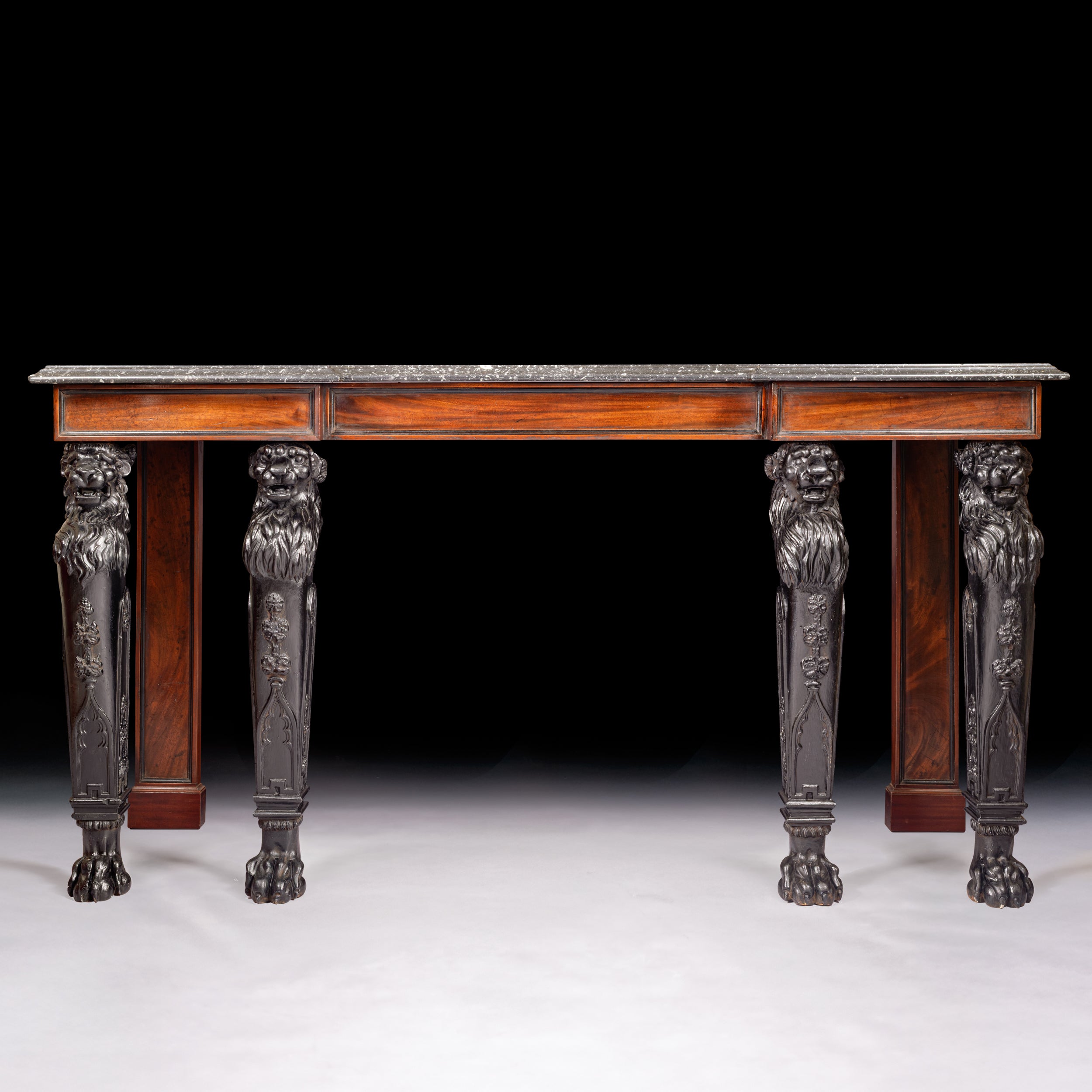 KILKENNY MARBLE TOP CONSOLE TABLE - REF No. 5018
