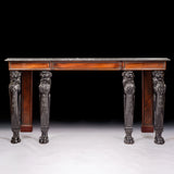 KILKENNY MARBLE TOP CONSOLE TABLE - REF No. 5018