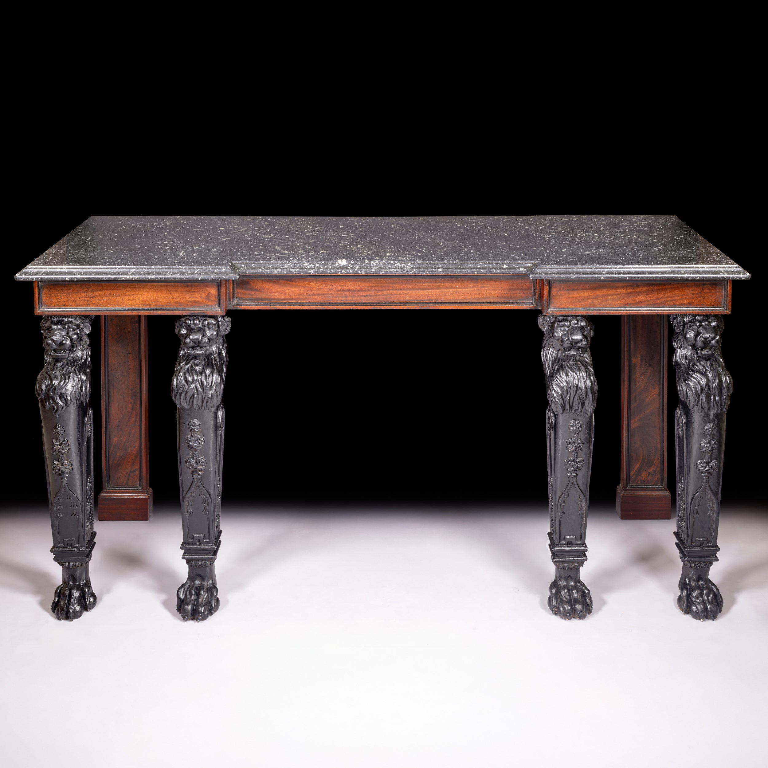 KILKENNY MARBLE TOP CONSOLE TABLE - REF No. 5018