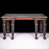 KILKENNY MARBLE TOP CONSOLE TABLE - REF No. 5018