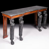 KILKENNY MARBLE TOP CONSOLE TABLE - REF No. 5018