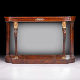 REGENCY CONSOLE TABLE IN THE EGYPTIAN REVIVAL STYLE - REF No. 5017