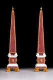 PAIR OF 19TH CENTURY OBELISKS - REF No. 1070