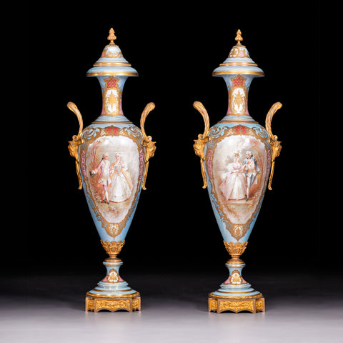 MINTON PARIAN GROUP OF CUPID & PSYCHE BY H. BOURNE - REF No. 182