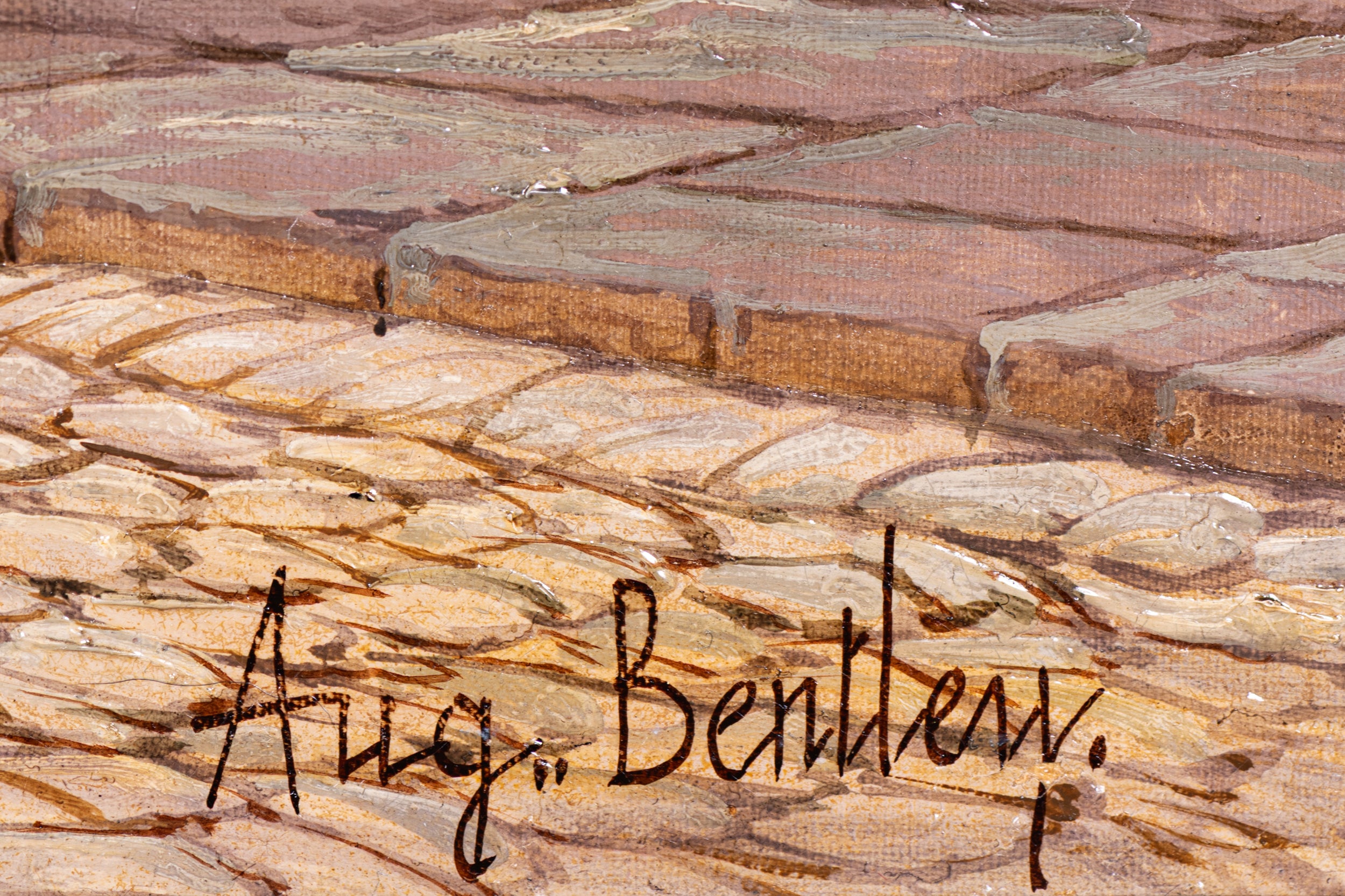 AUGUSTUS BENTLEY BRITISH, (FL. 1880 - 1910) - REF No. 2037