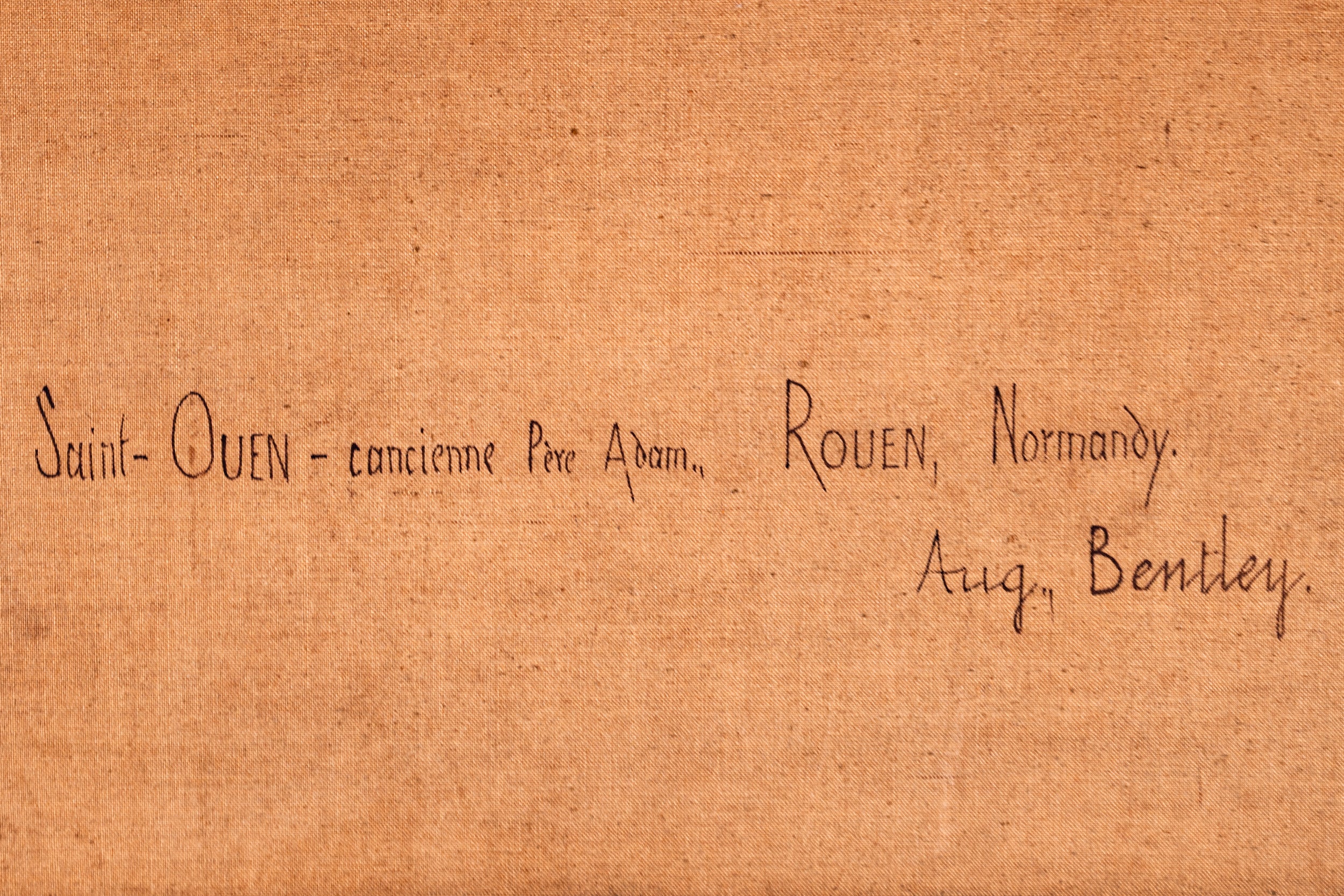 AUGUSTUS BENTLEY BRITISH, (FL. 1880 - 1910) - REF No. 2037
