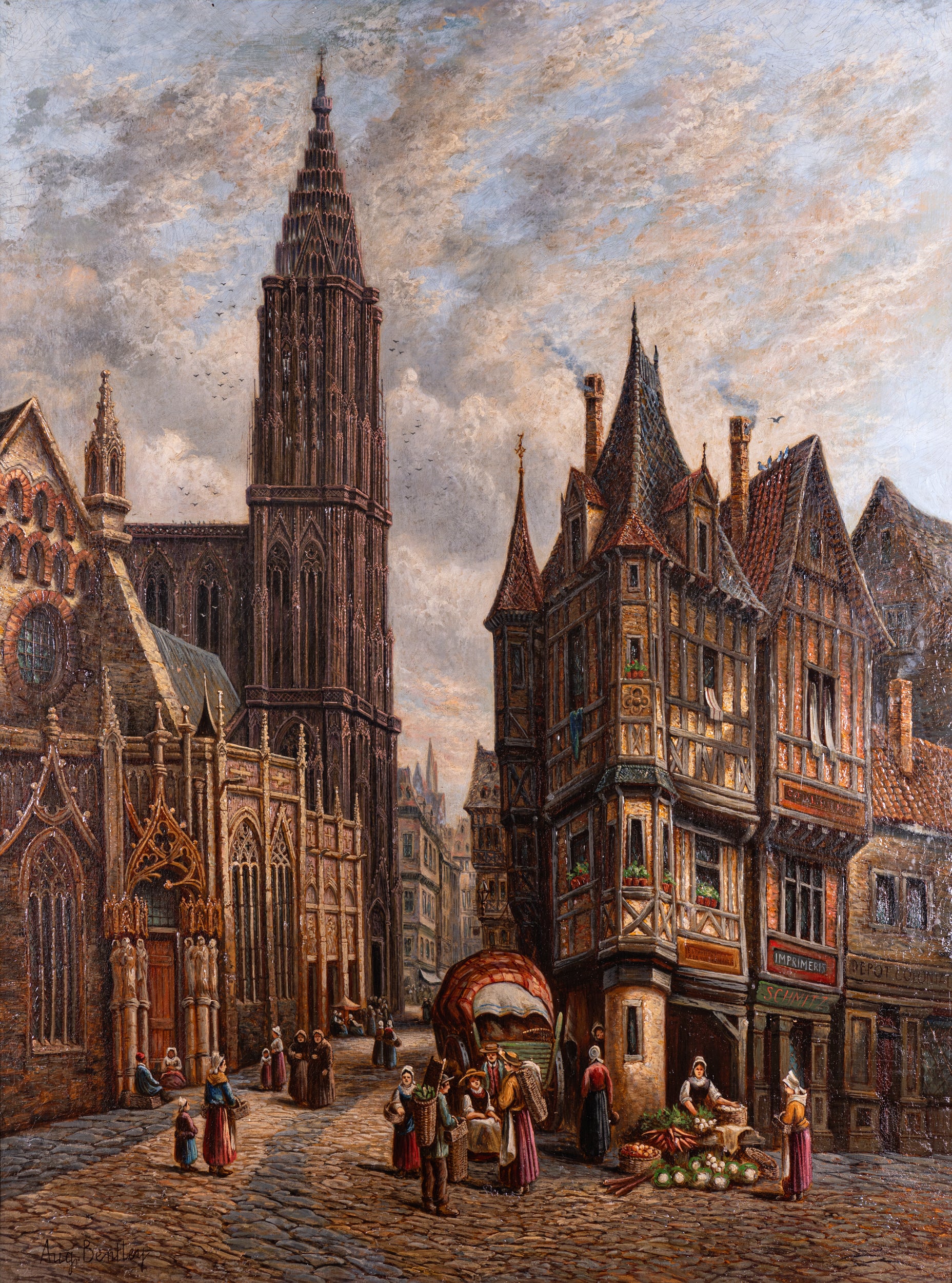 AUGUSTUS BENTLEY BRITISH, (FL. 1880 - 1910) - REF No. 2037