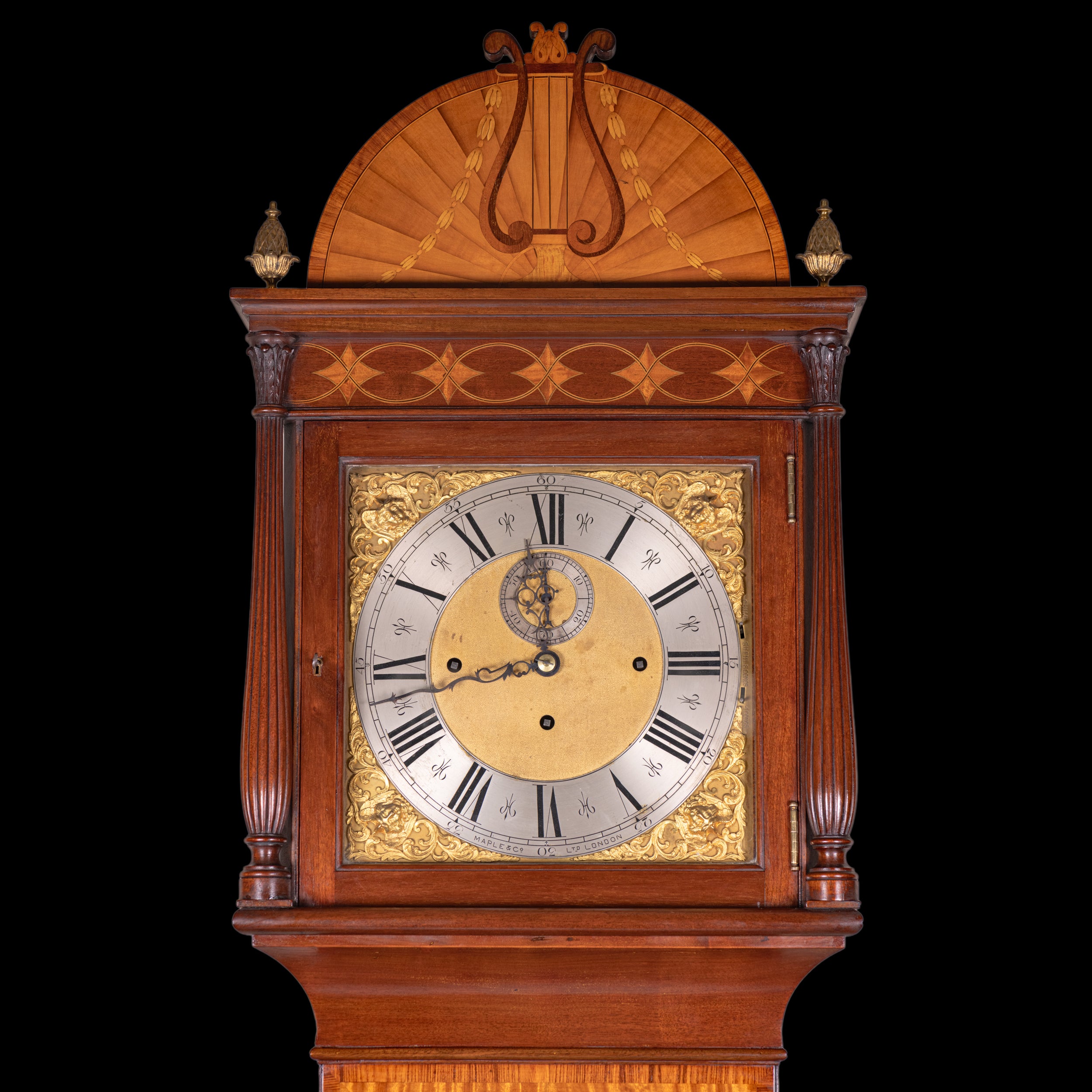 MAPLES & CO LONGCASE CLOCK REF No. 148