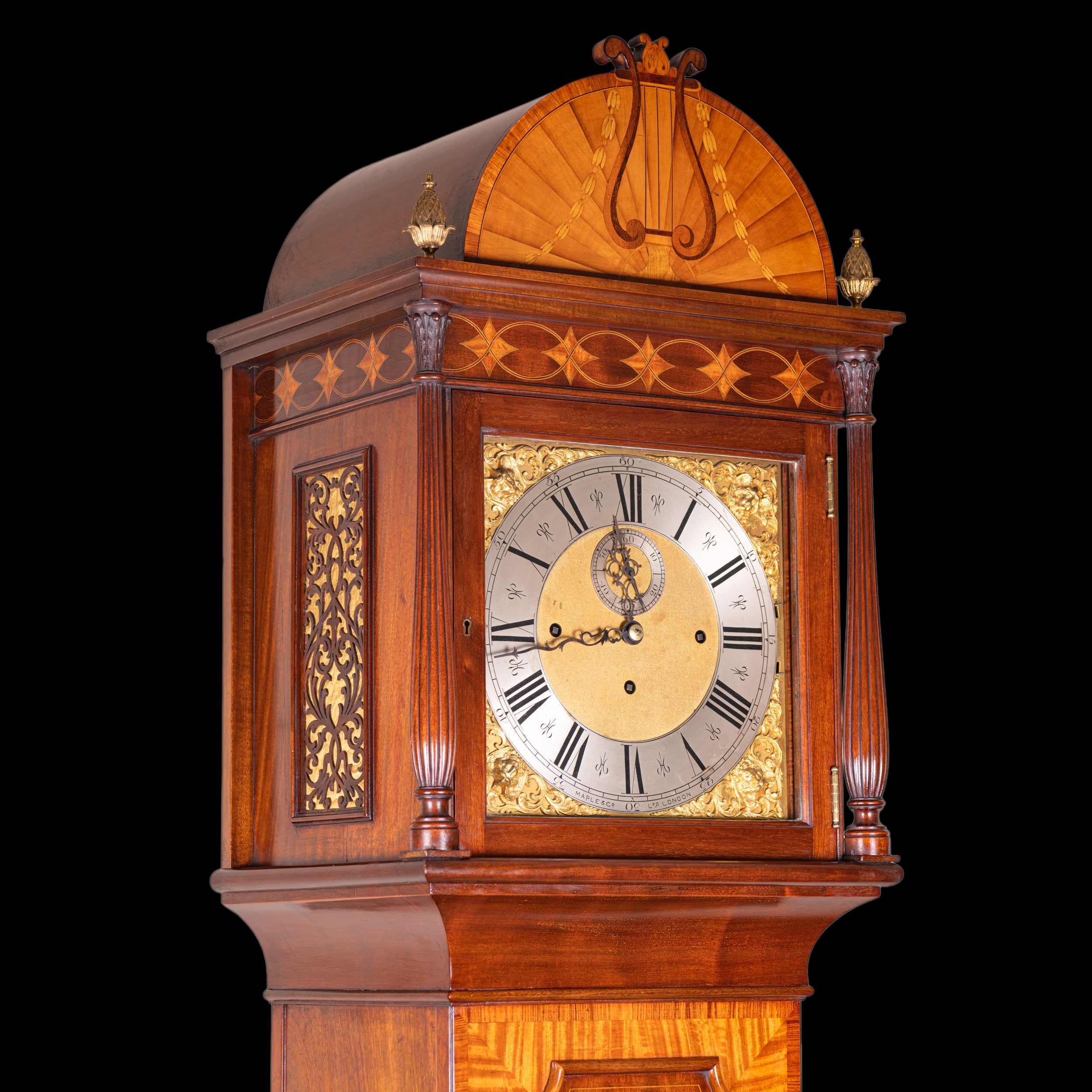 MAPLES & CO LONGCASE CLOCK REF No. 148