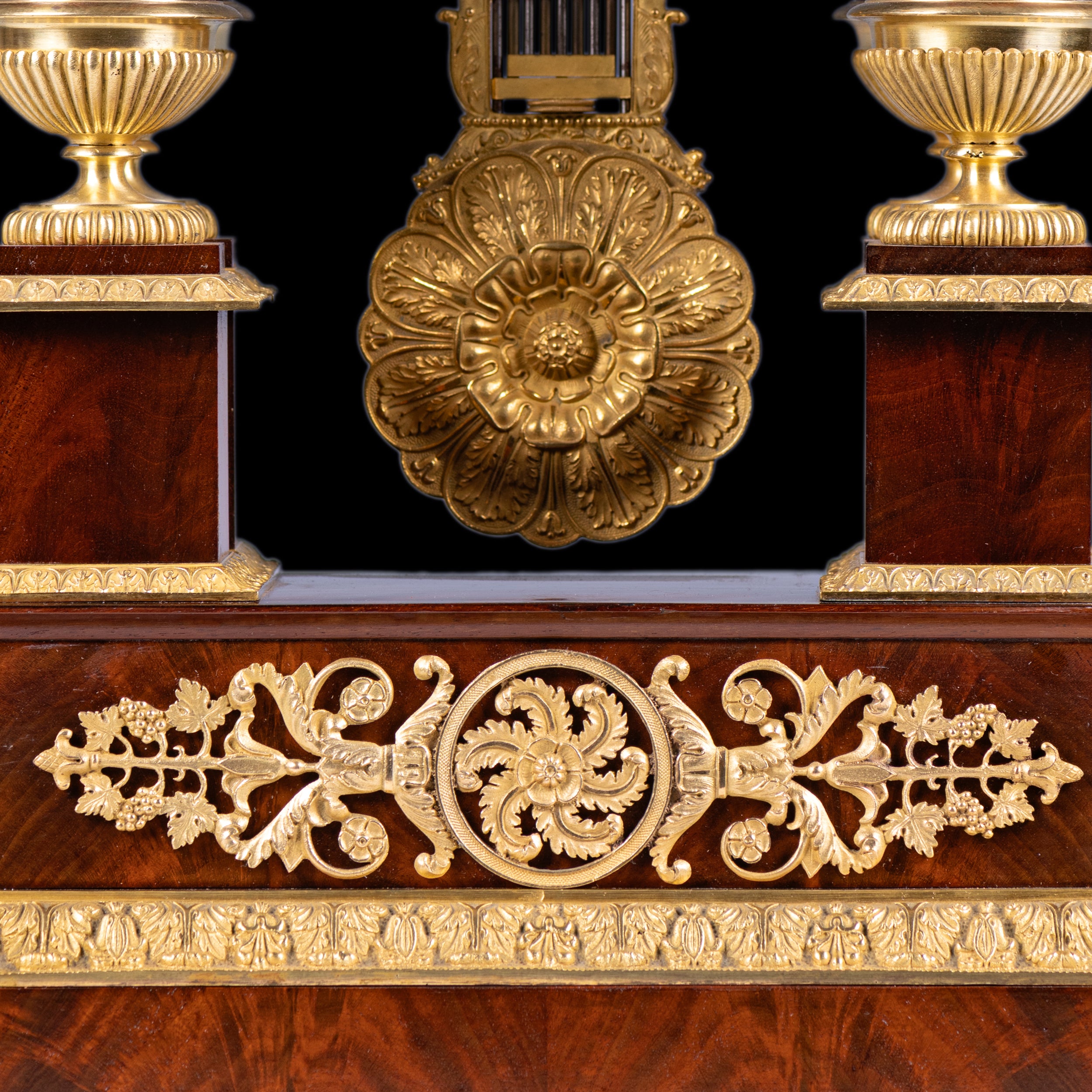 EARLY 19TH CENTURY FRENCH PORTICO CLOCK - REF No. 146
