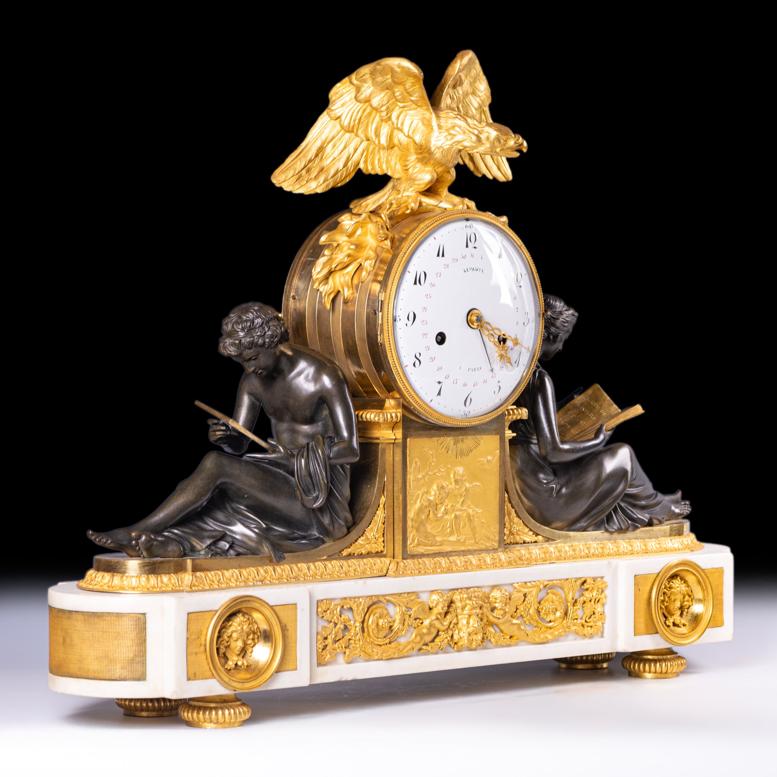 18TH CENTURY CLOCK BY LEPAUTE OF PARIS - REF No. 149