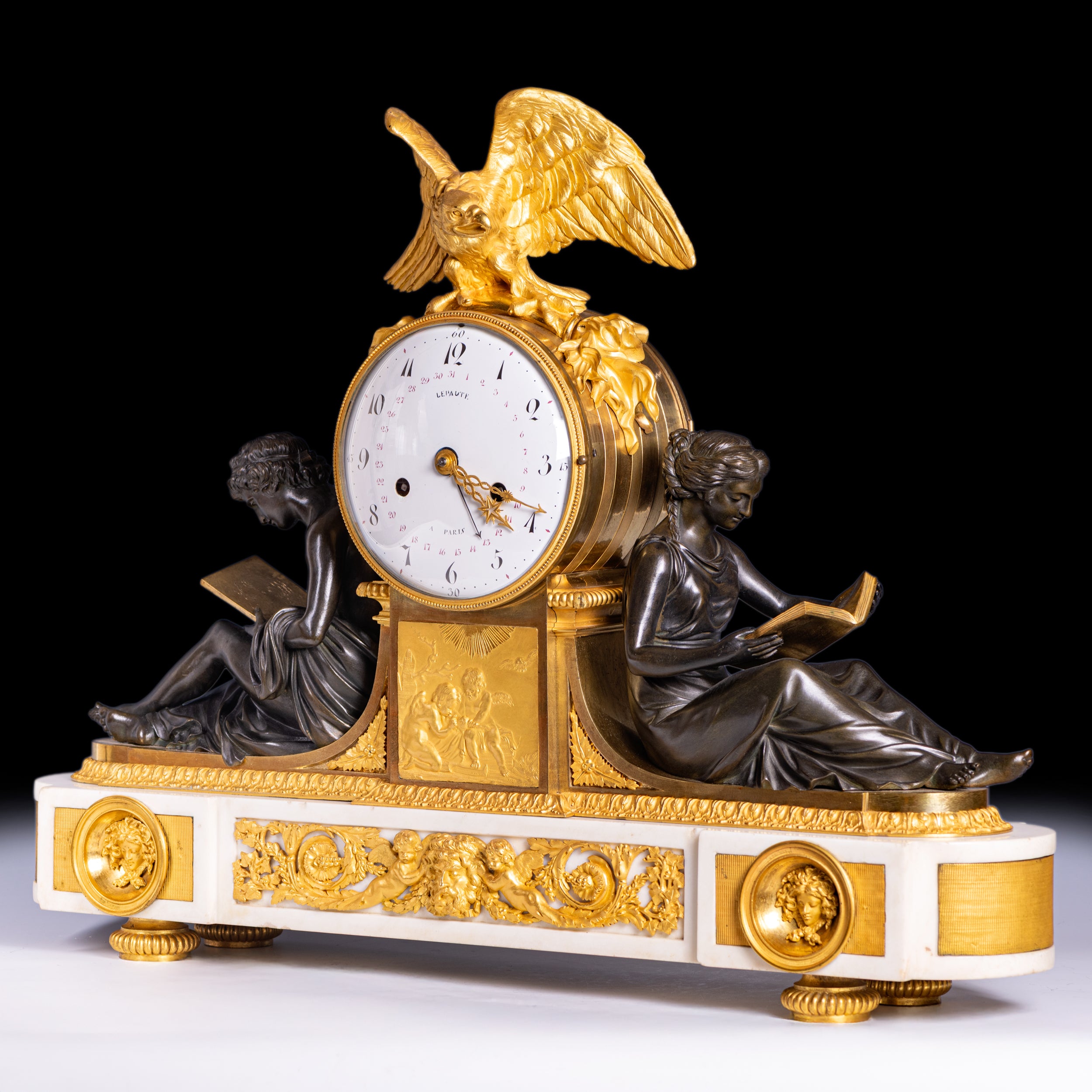 18TH CENTURY CLOCK BY LEPAUTE OF PARIS - REF No. 149