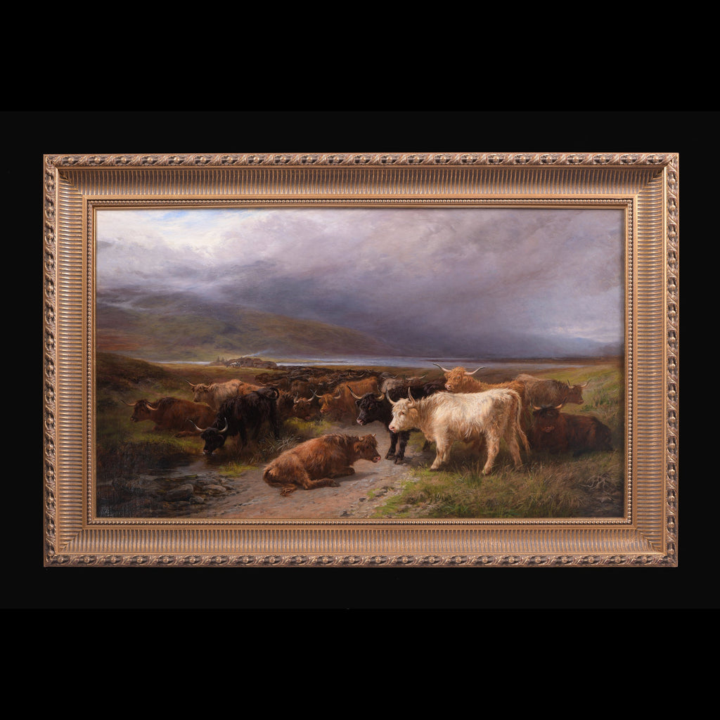 A SUPERB PAIR OF PAINTINGS BY HENRY GARLAND - REF No. 2022 A SUPERB PAIR OF PAINTINGS BY HENRY GARLAND - REF No. 2022