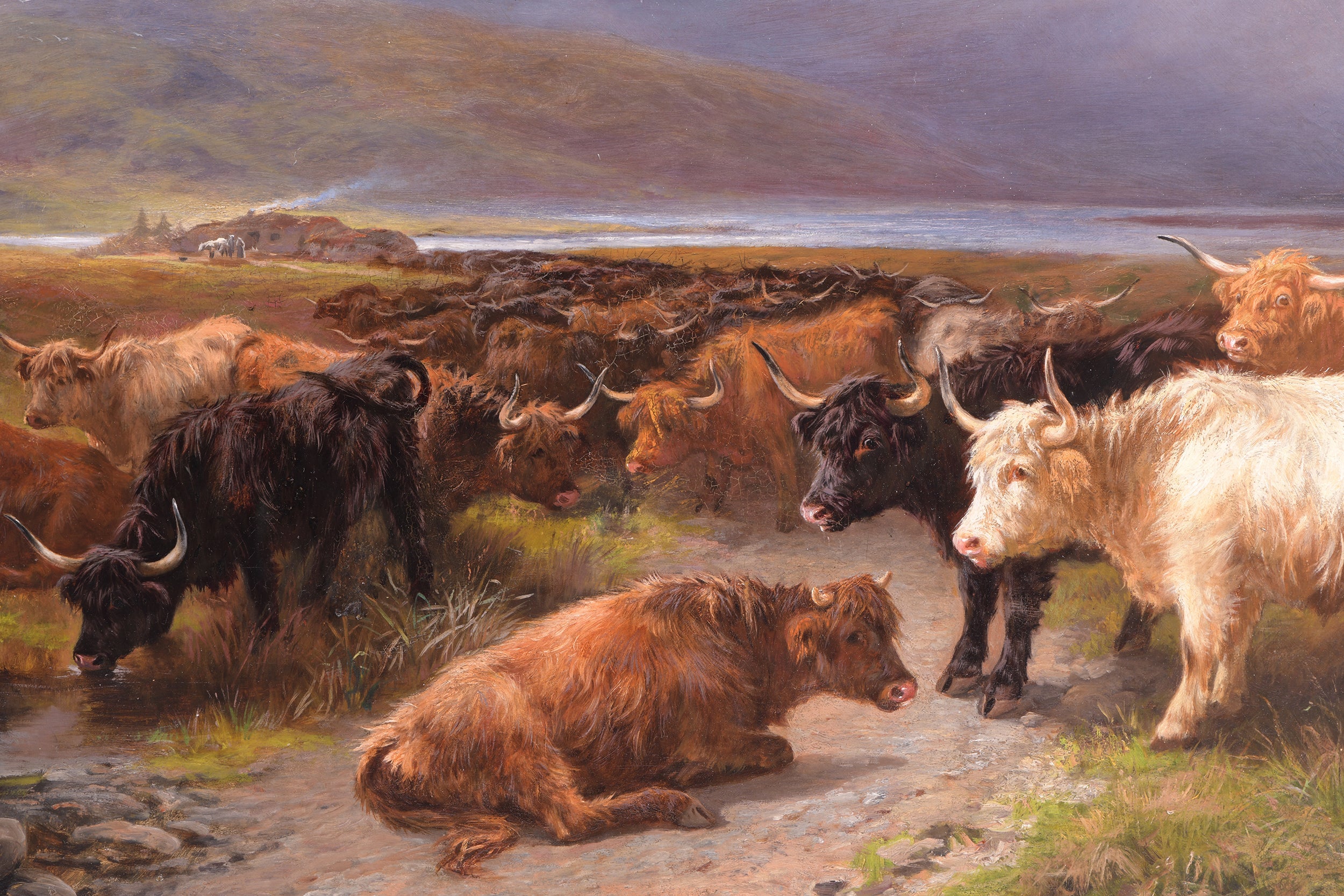 A SUPERB PAIR OF PAINTINGS BY HENRY GARLAND - REF No. 2022