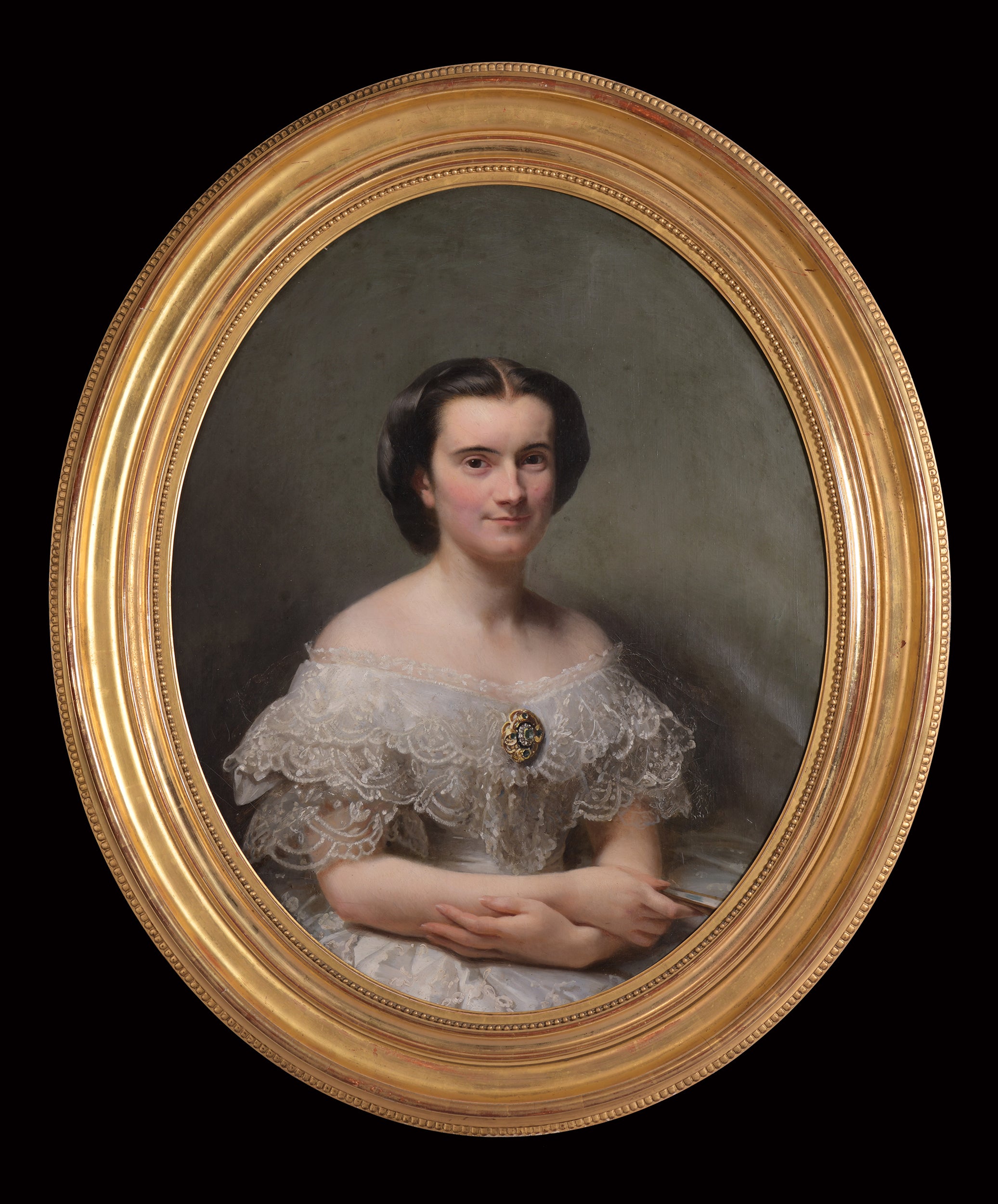 PAIR OF FRENCH OVAL PORTRAITS - 2026
